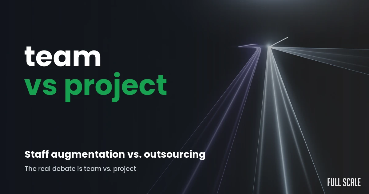 staff-augmentation-vs-outsourcing hero, Full Scale